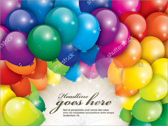 wonderfull psd birthday vector