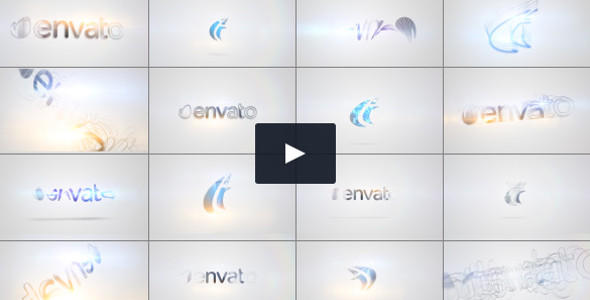 3D Clean & Minimal Quick Logo Video