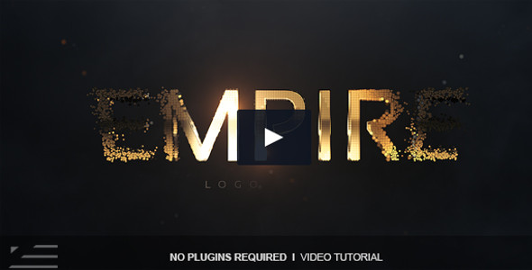 3D Empire Logo Animation Simple Infographic Video