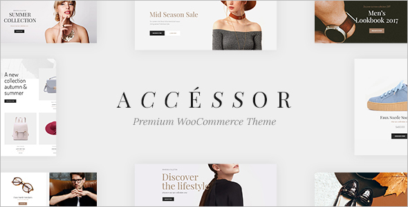 Accessories Shop WooCommece WordPress Template