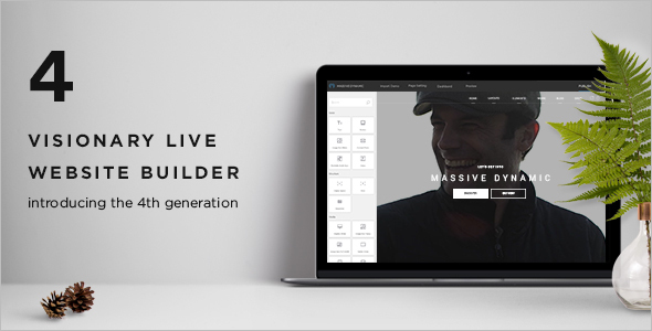 Builder WordPress Website Template