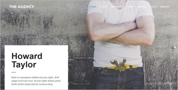Business Agency WordPress Template
