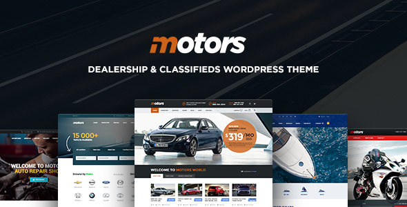 Cars Vehicle Boat WordPress Theme