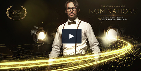 Cinema Awards Promo Video Tutorial Template