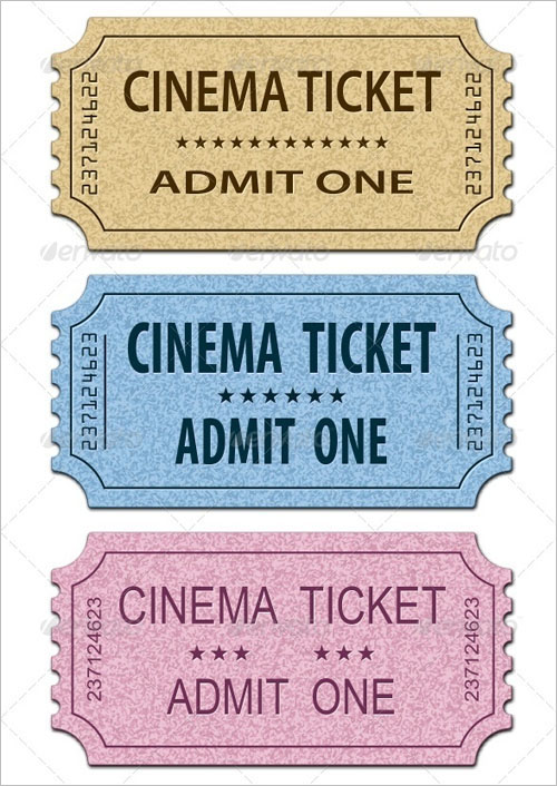 36 printable movie ticket templates free psd pdf excel formats