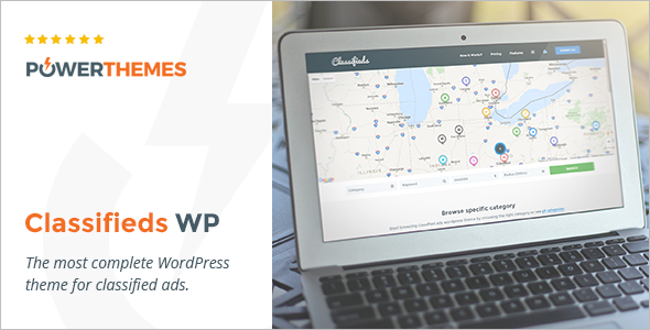Classified Advertising WordPress Template