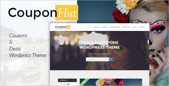 Classified Coupans WordPress Template