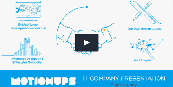 Corporate Company Presentation Video Template