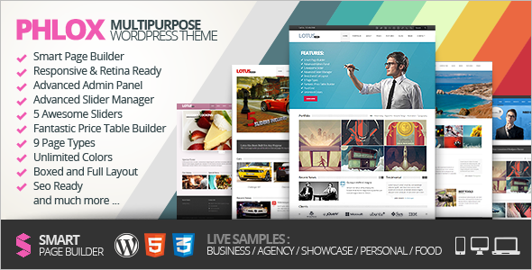 Creative Flexible WordPress Template