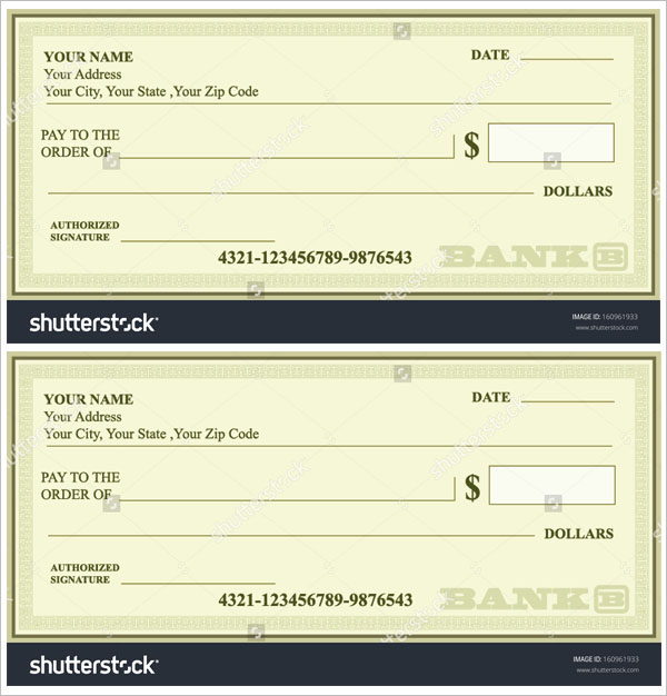 43+ Cheque Templates Free Word, Excel, PSD, PDF Formats