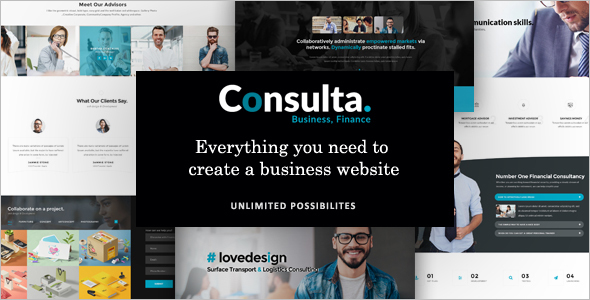Download Business WordPress Template