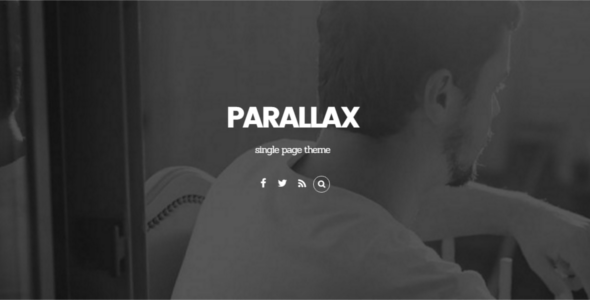 Download Parallax WordPress Template