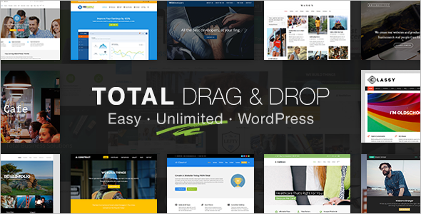 Drag & Drop Sell WordPress Template