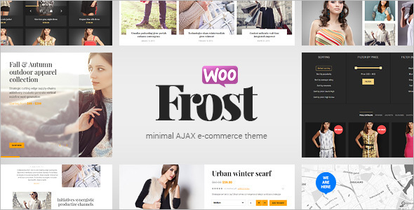 E-commerce Dark WordPress Template