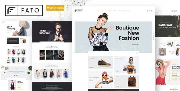 E-commerce WooCommerce WordPress Theme