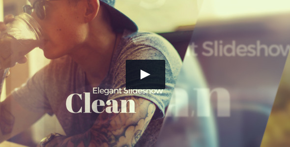 Elegant Slideshow Dynamic Structure Video Template 