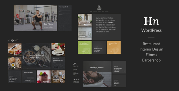 Experimental Dark WordPress Template
