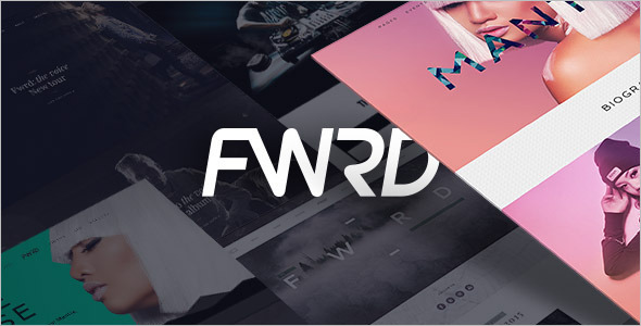 Festive Music WordPress Template