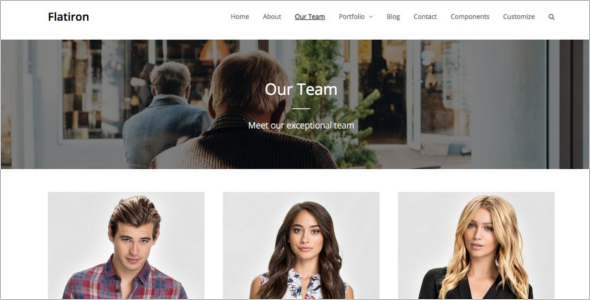Flatiron Business WordPress Theme