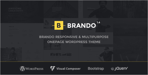 Flexible OnePage WordPress Template