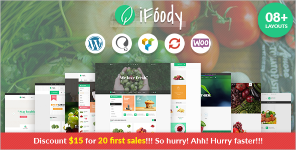 Food WooCommerce WordPress Theme