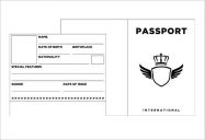 25+ Printable Free Passport Templates PSD, Illustrator Designs