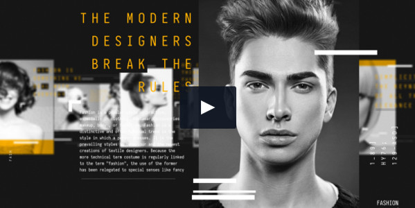 Full HD Fashion Magazine Promo Video Template