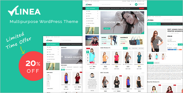 General WooCommerce WordPress Template