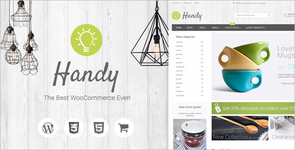 Handmade WooCommerce Template