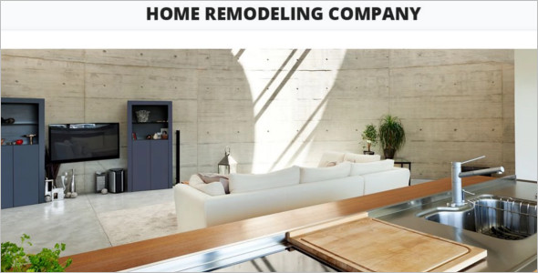 Home Remodeling WordPress Template