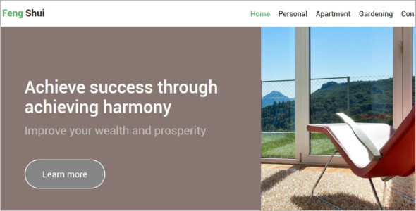 Interior Achieve WordPress Template