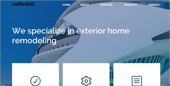 Interior Architecture WordPress Template
