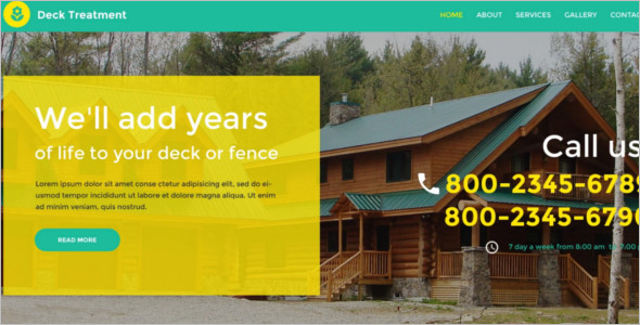 Interior Furnature WordPress Template