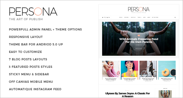LifeStyle Blogger Template