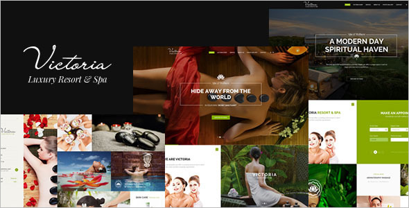 Luxury Resort Shopping WordPress Template