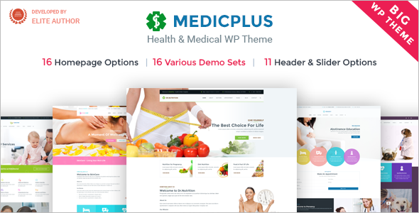 Medical & Health WordPress Medic Plus