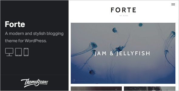 Modern Author WordPress Template