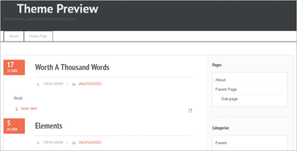 Modern Open Source WordPress Template