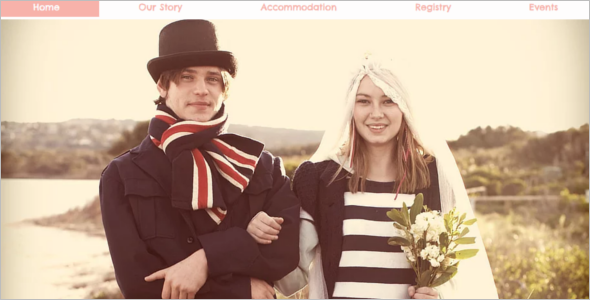 Modern Wedding Website Template