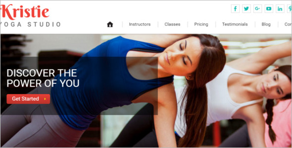 Perfect Yoga Website Template