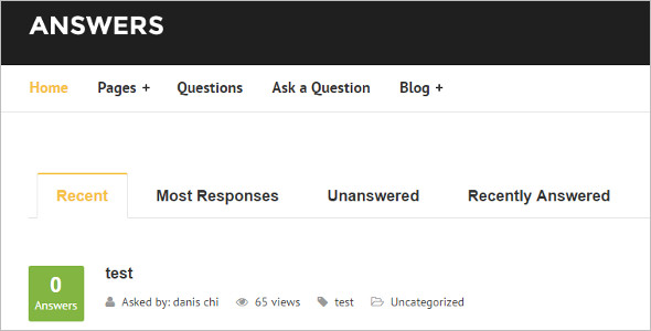Portal Question & Answer WordPress Theme