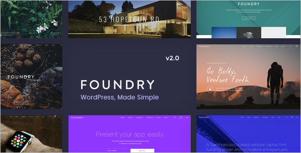 Portfolio Business WordPress Template