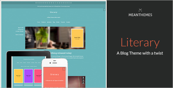 Premium Author WordPress Template