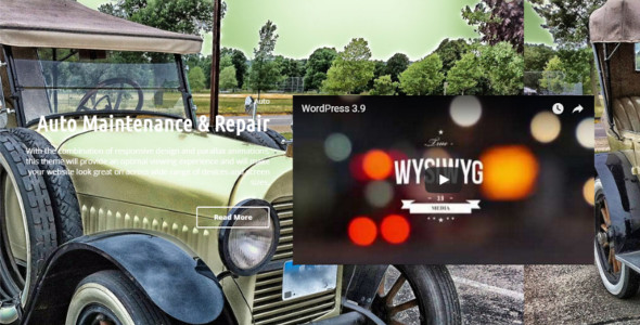 Premium Automobile WordPress Theme