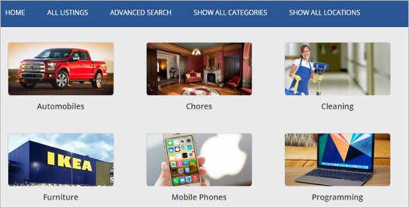 Premium Classified WordPress Template