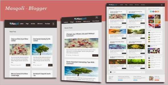 Premium Creative Blogger Template