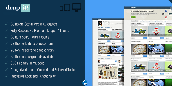 Premium Drupal WordPress Theme