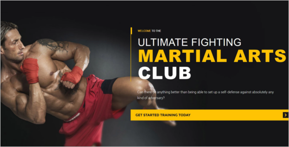 Premium Martial Arts WordPress Theme