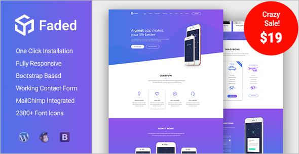 Multipurpose Landing Single Page Themes
