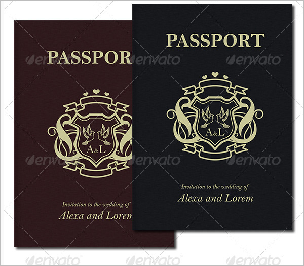 Print Passport Template